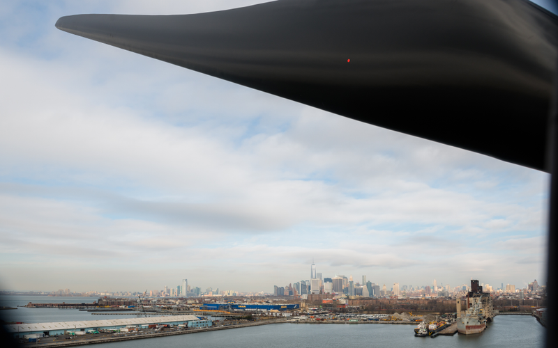 Illustration for article titled My Climb to the Top of New York City's Tallest Wind Turbine